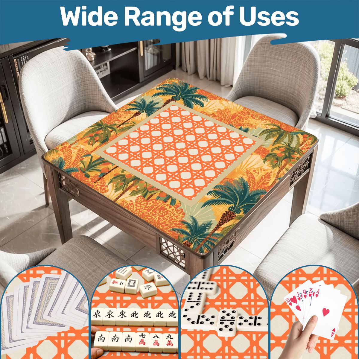 Cane Paradise Mahjong Mat