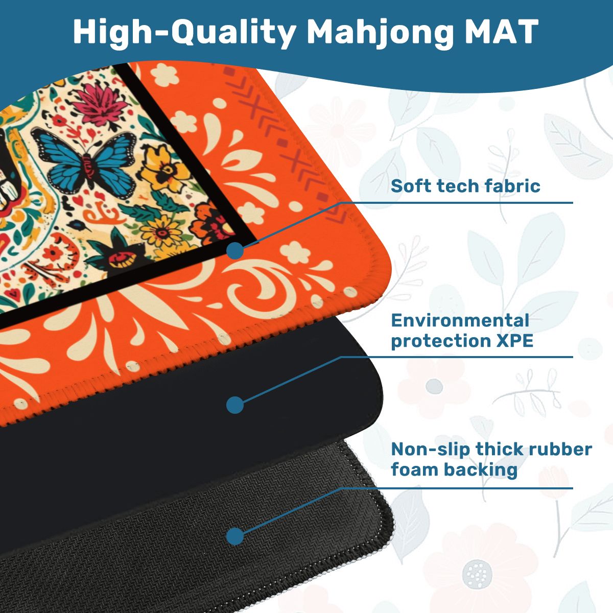 Day Of The Dead Mahjong Mat