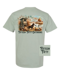 Chocolate Lab Duck Pocket Tee