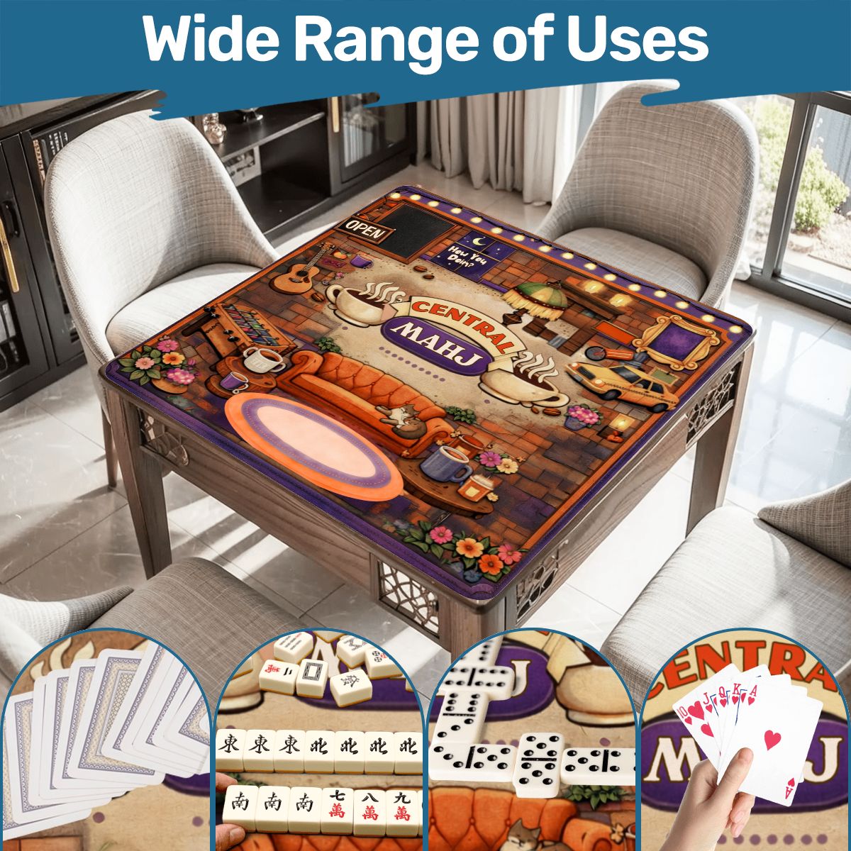 Mahj at the Perk Mahjong Mat