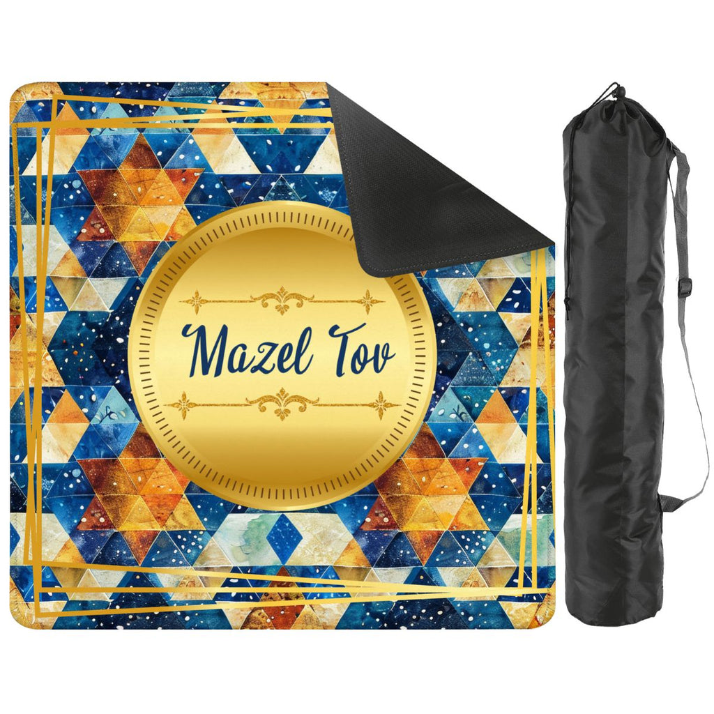 So Much Mazal Tov Mahjong Mat