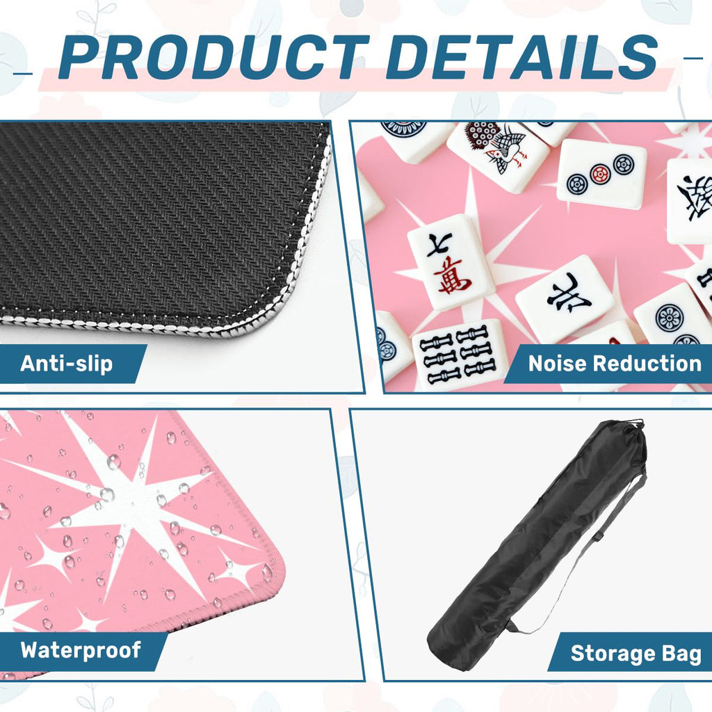 Cosmic Bubblegum Burst Modern Mahjong Mat