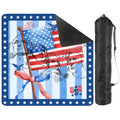 USA Patriotic Mount Rushmore Mahjong Mat