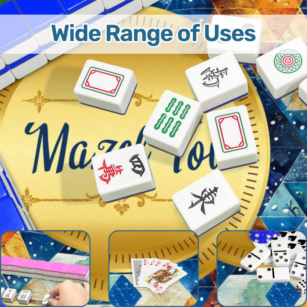 So Much Mazal Tov Mahjong Mat