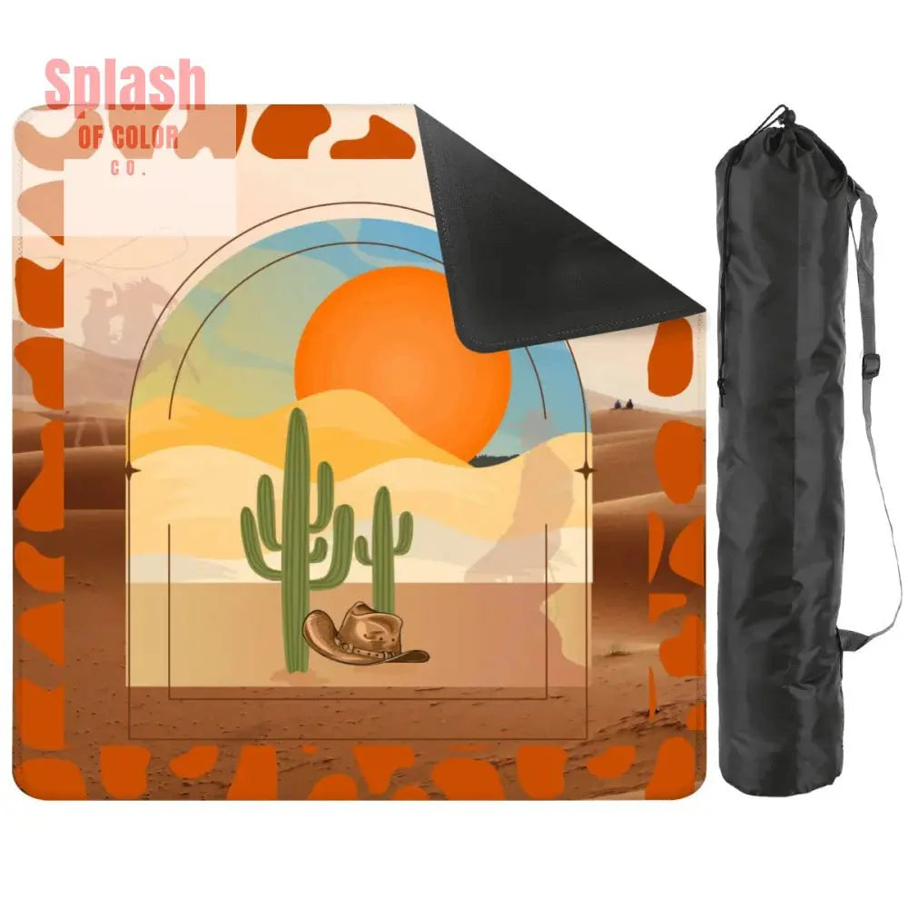 Dark Desert Highway Arizona State Mahjong Mat