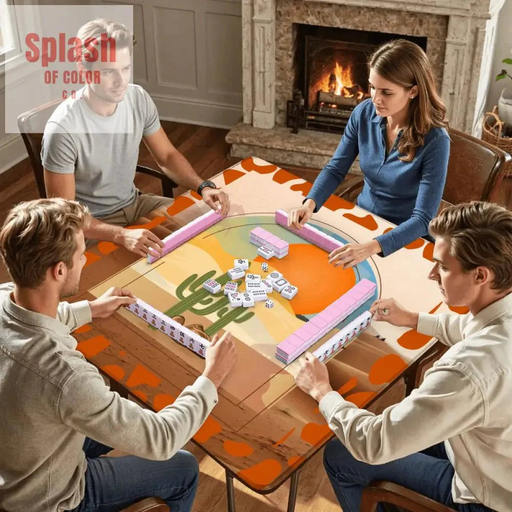 Dark Desert Highway Arizona State Mahjong Mat