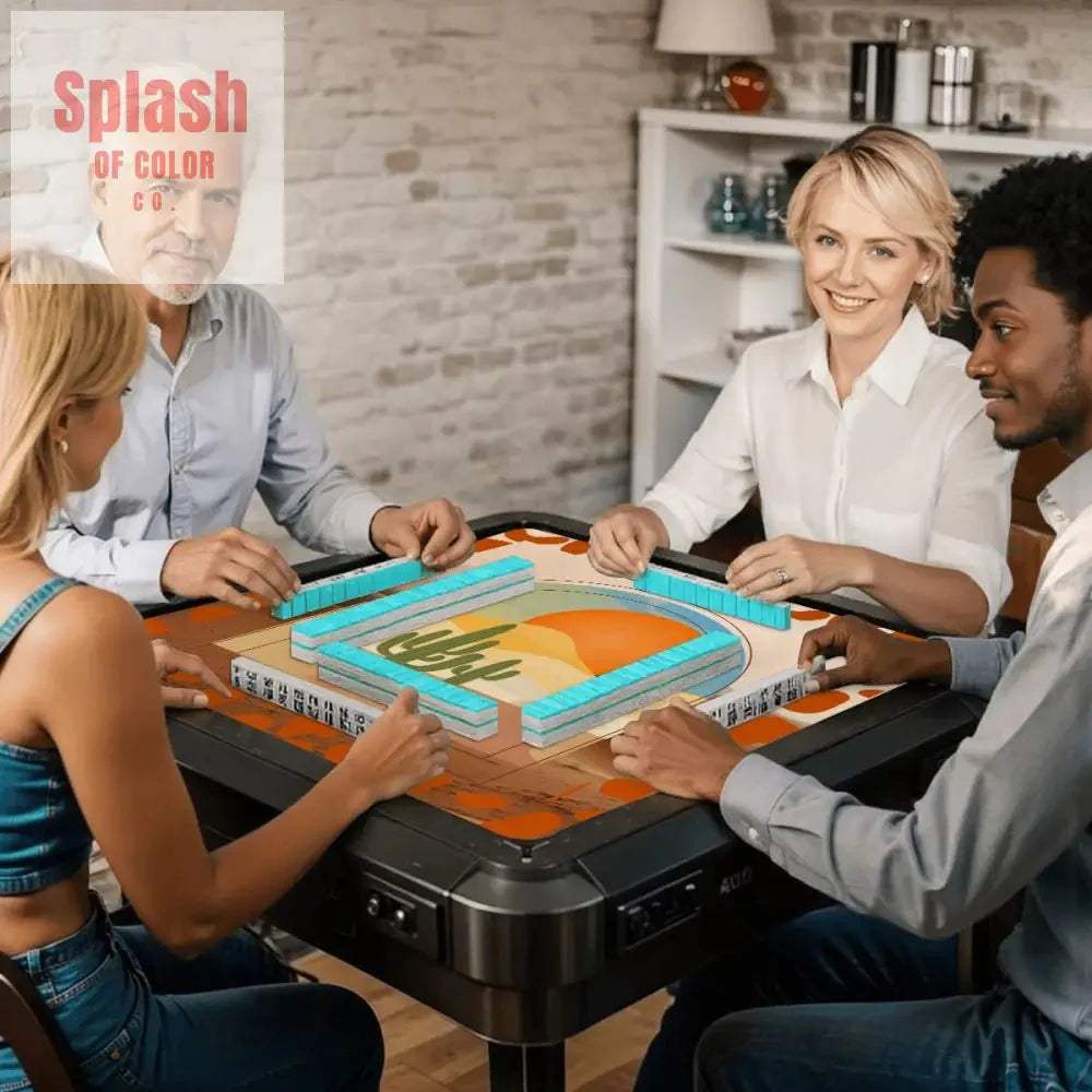 Dark Desert Highway Arizona State Mahjong Mat