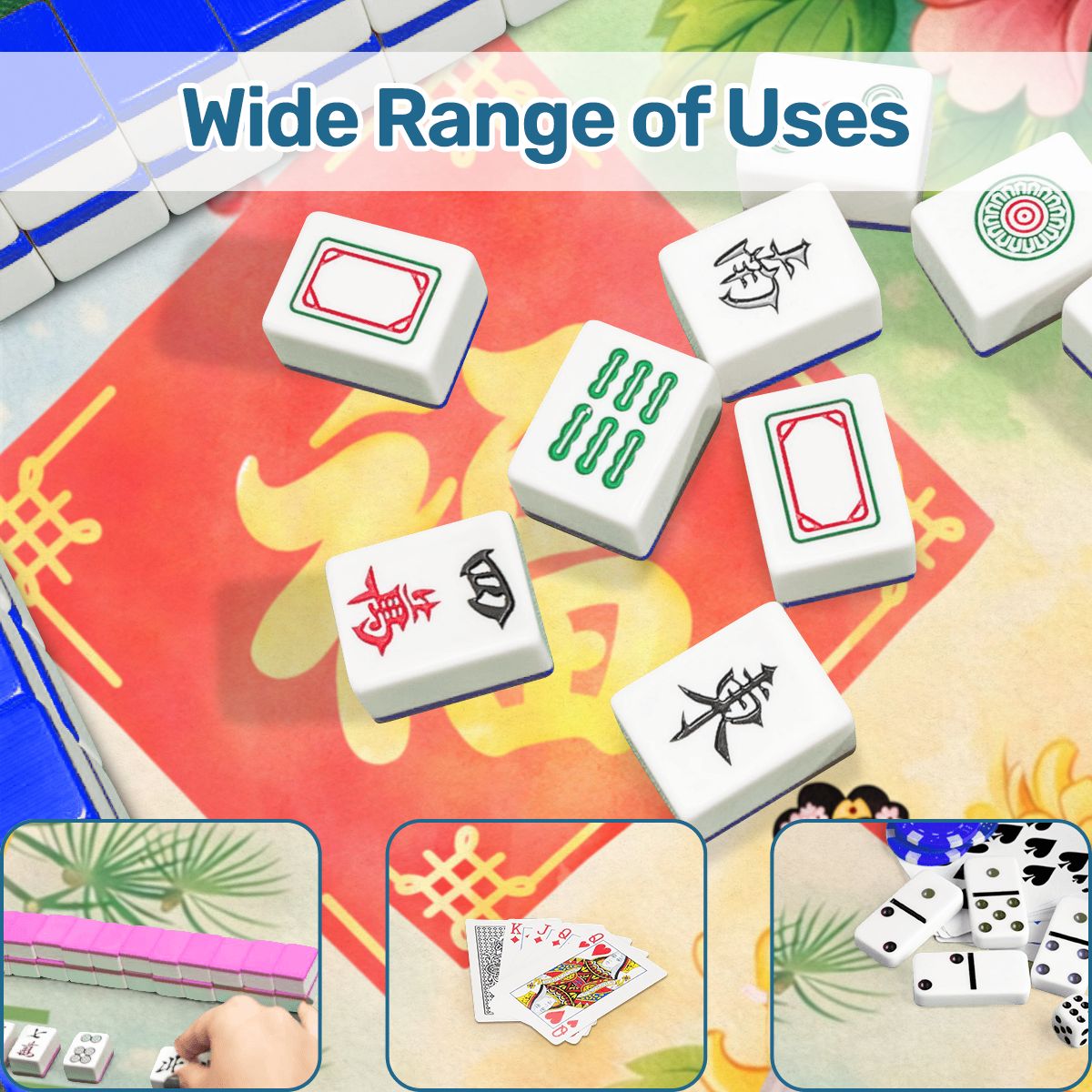 FOUR SEASONS OF FORTUNE Mahjong Mat
