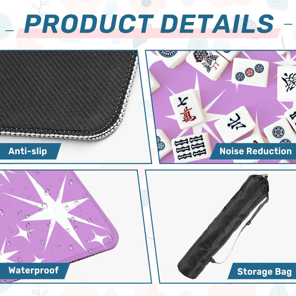 Lush Lavendar Starbrite Mahjong Mat