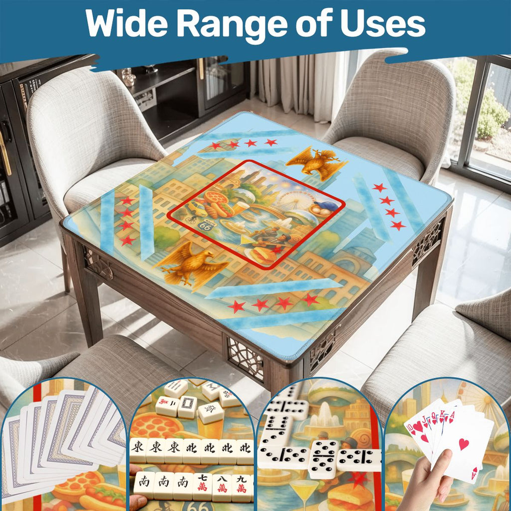 Chicago Illinois Sweet Home Mahjong Mat