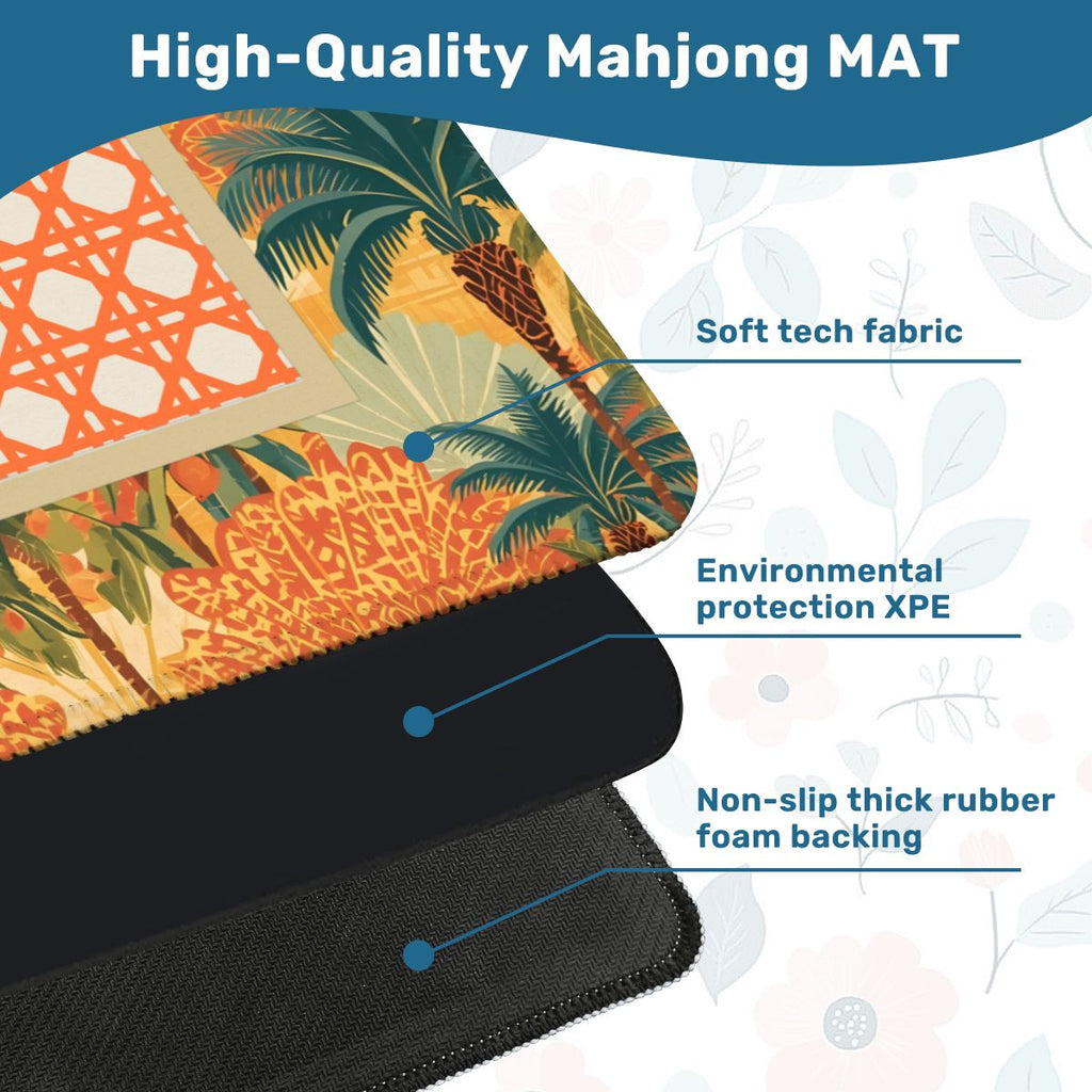 Cane Paradise Mahjong Mat