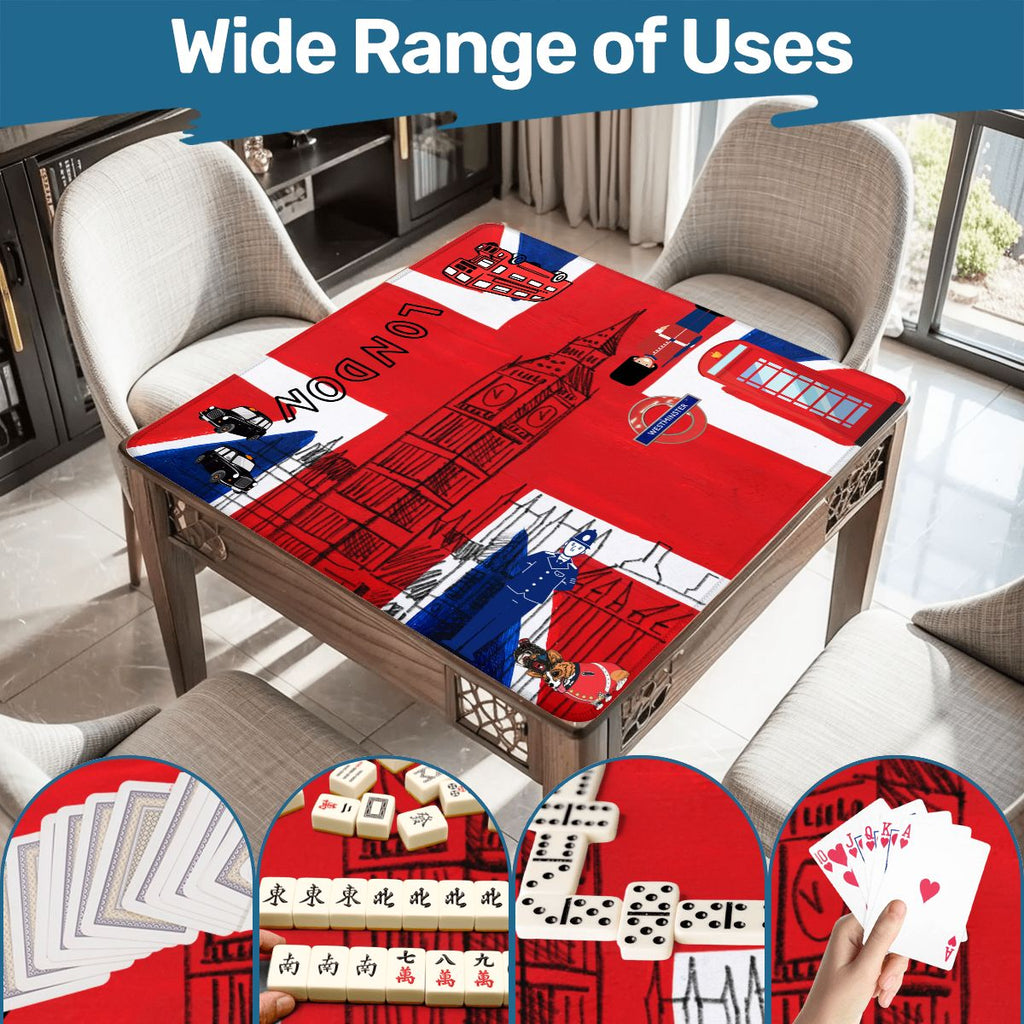 London Calling Station To Station Black Cab Mahjong Mat