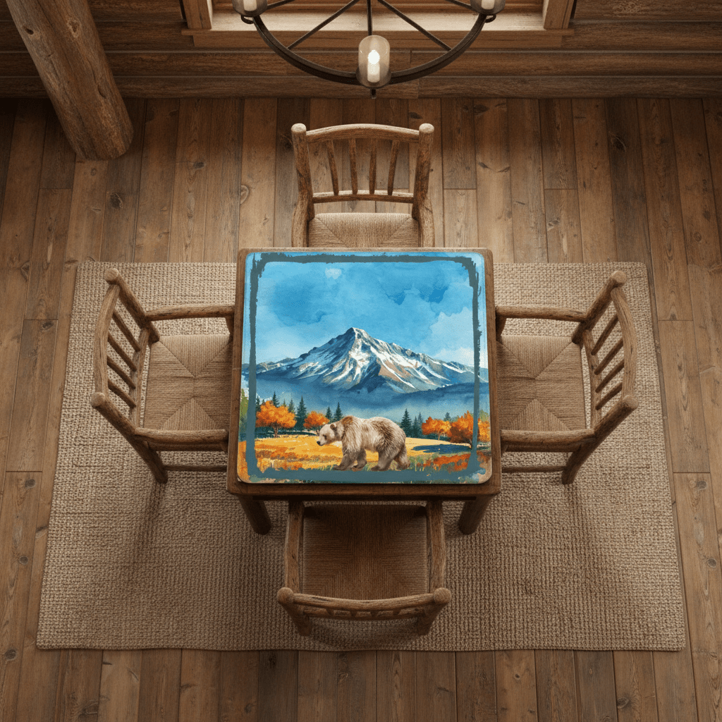 Montana Big Sky Country Mahjong Mat