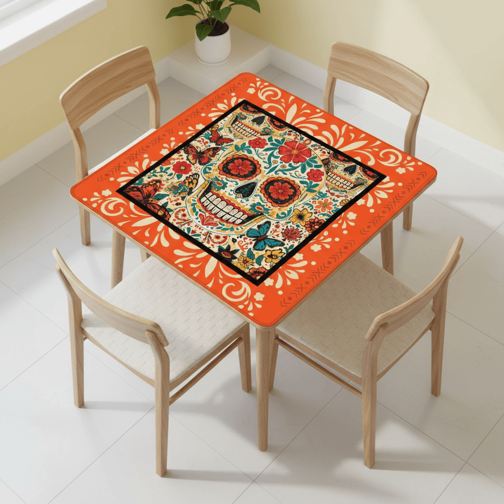 Day Of The Dead Mahjong Mat