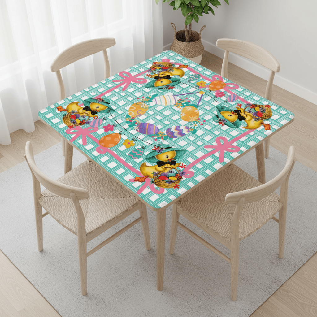 Chuckling Chics Springtime Mahjong Mat
