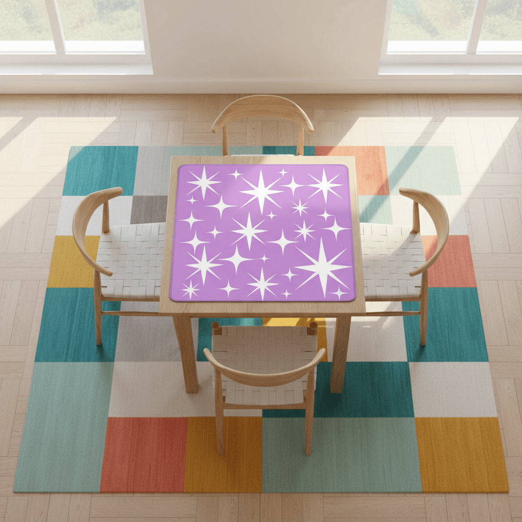 Lush Lavendar Starbrite Mahjong Mat