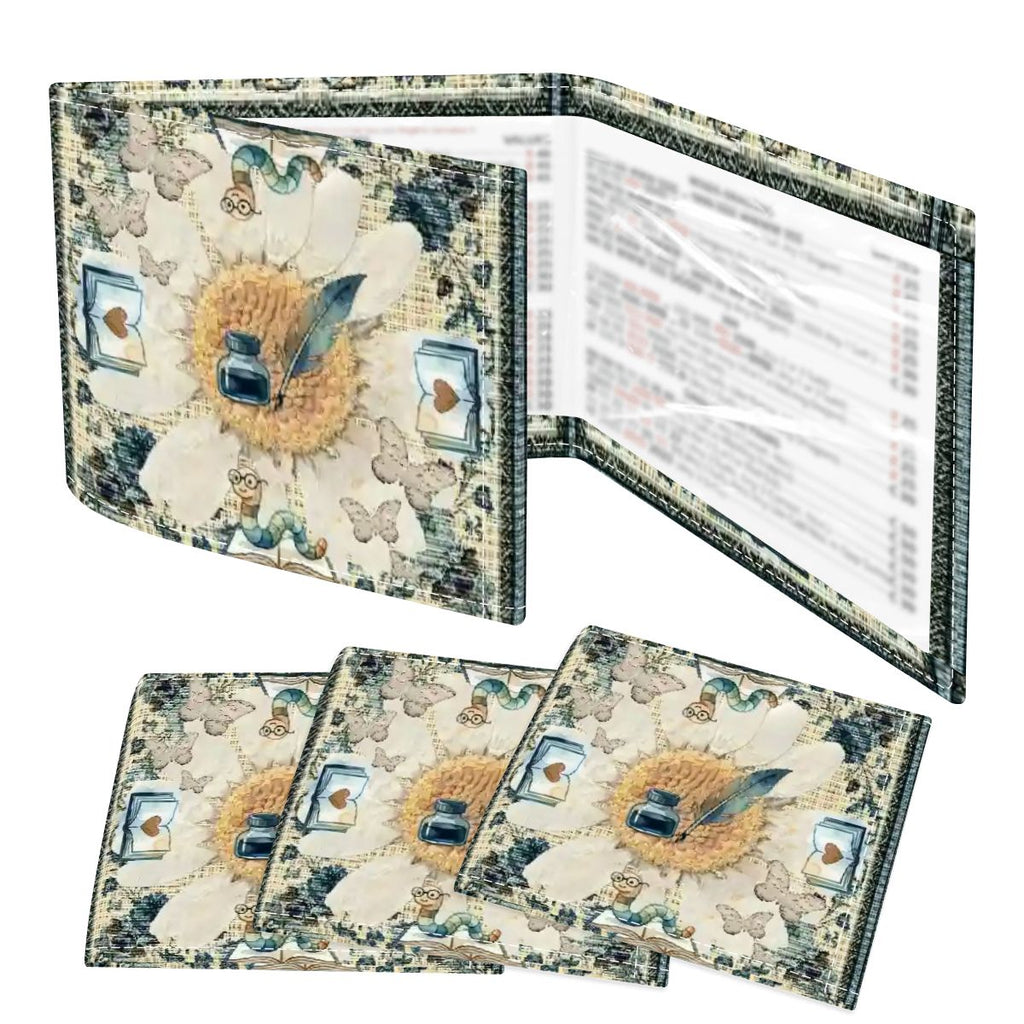 Once Upon A Mahjong Ink And Ivy 4 Mahjong Card Holder with Line Finder
