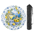 Lemondrop On The Amalfi Coast Round Mahjong Mat