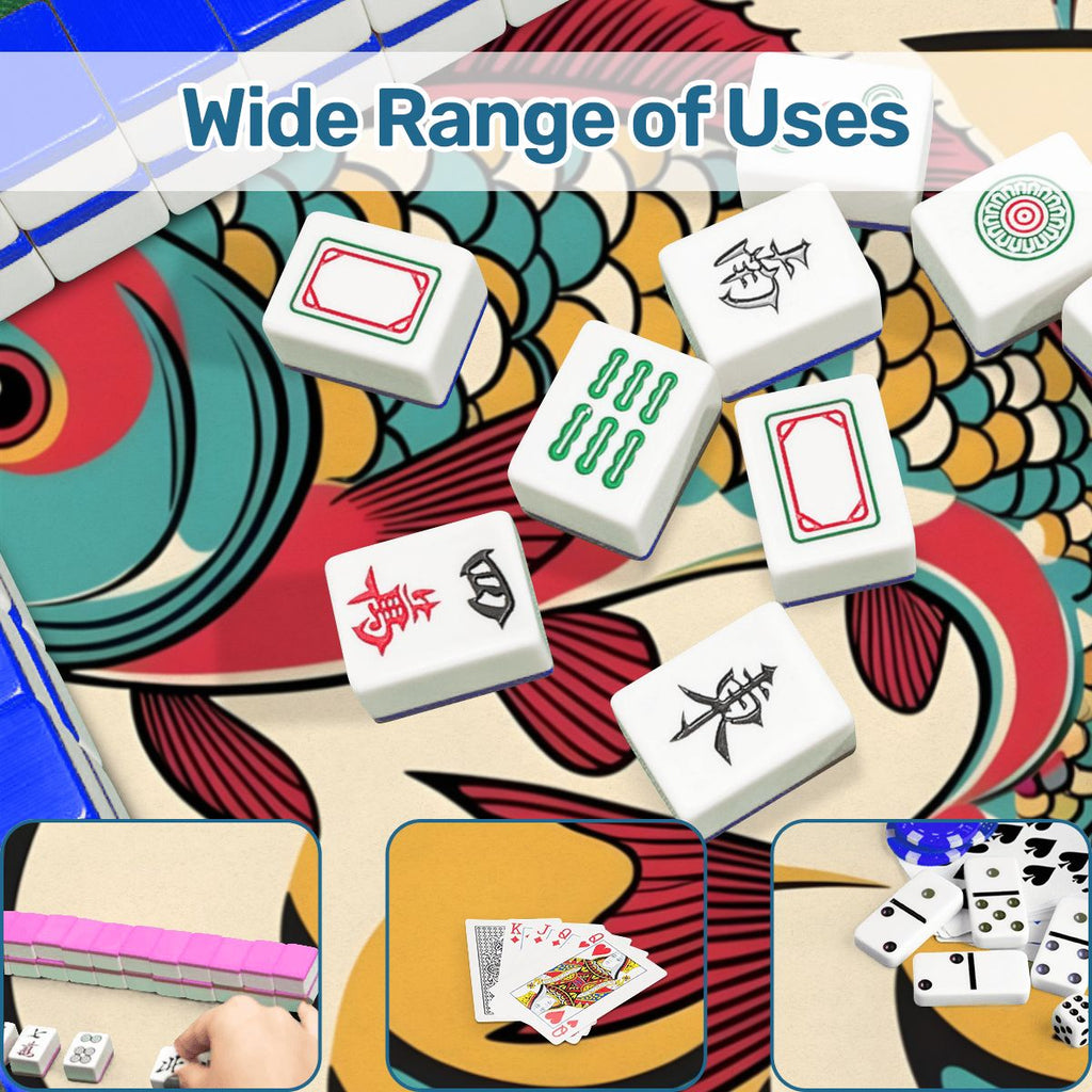 Lucky Fin Modern Mahjong Mat
