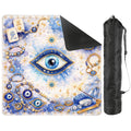 Evil Eye Blue Aura Mahjong Mat