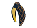 Headband Game Day - Black and Gold