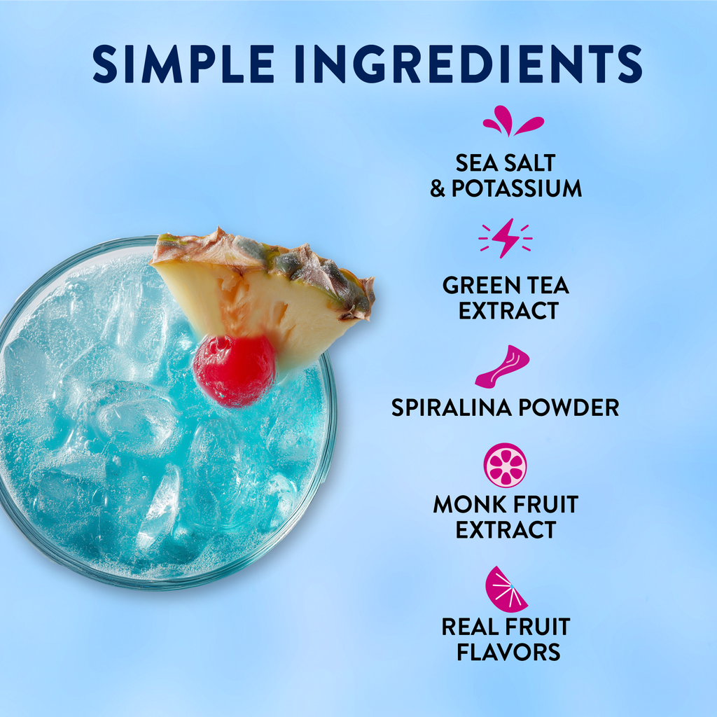 Jordan's Skinny Mixes - Refresher Stix 16 ct - Tropical Punch