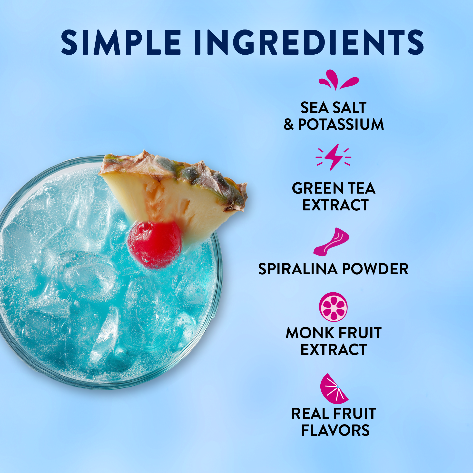 Jordan's Skinny Mixes - Refresher Stix 16 ct - Tropical Punch