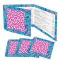 Preppy Pastel Garden Club Wild Thing 4 Mahjong Card Holder with Line Finder