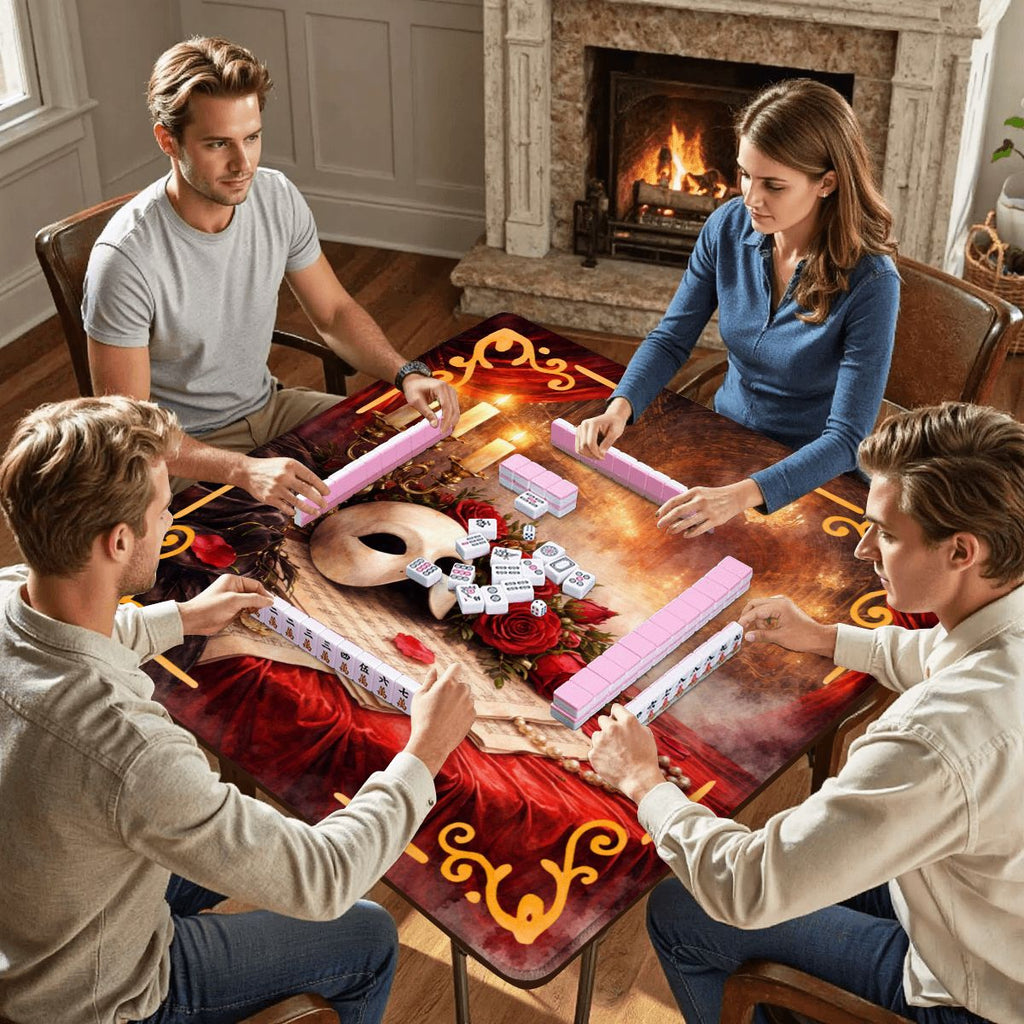 Candlelight Opera Mahjong Mat