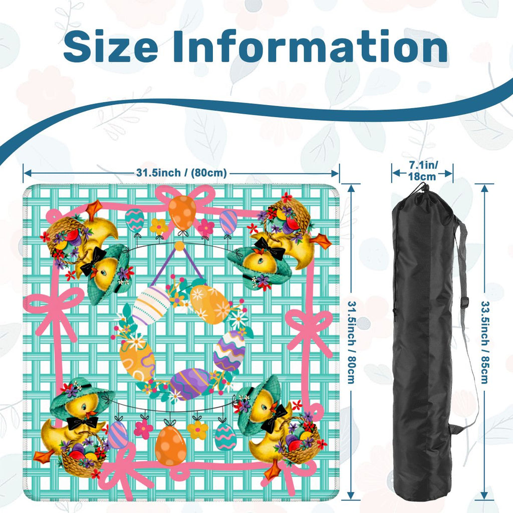Chuckling Chics Springtime Mahjong Mat