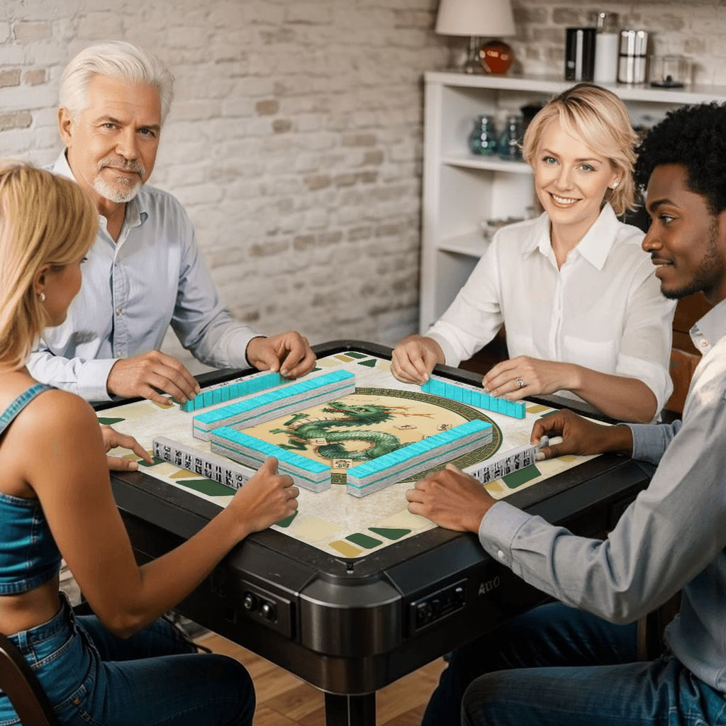 Prancing Dancing Dragon Mahjong Mat