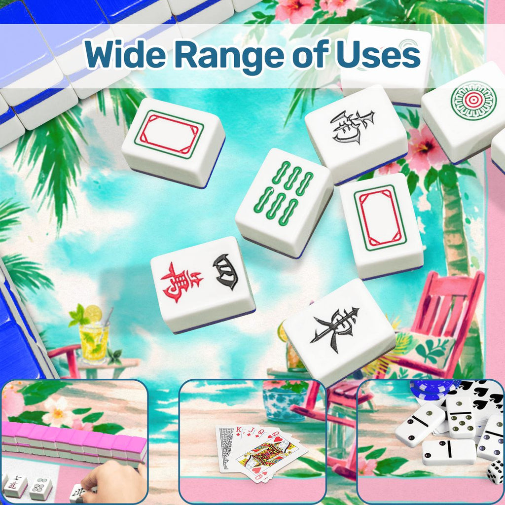 Southern Charm Beach House Mahjong Mat