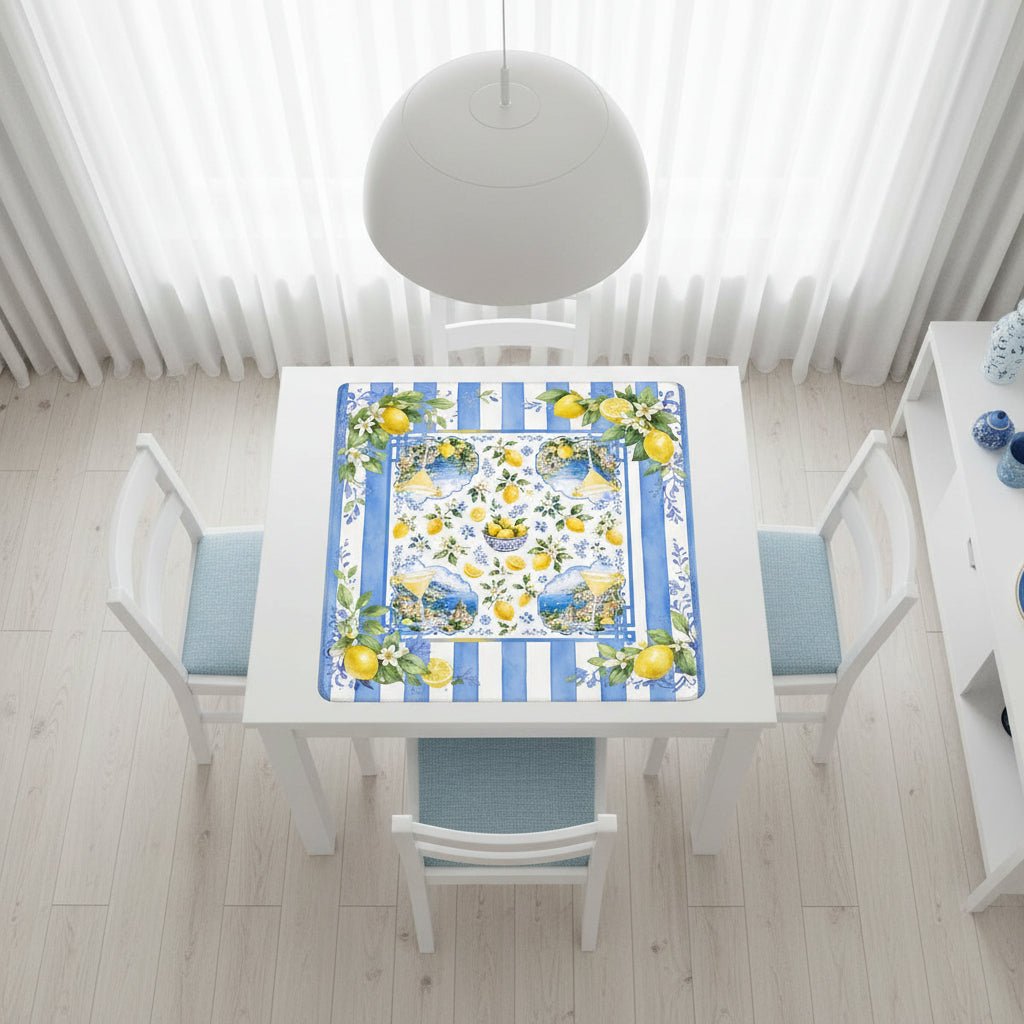 Lemondrops On The Amalfi Mahjong Mat