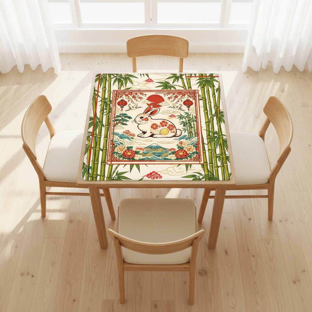 Year Of The Rabbit Mahjong Mat