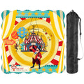 Send in the Clowns Circus Themed Scalloped Mahjong Mat