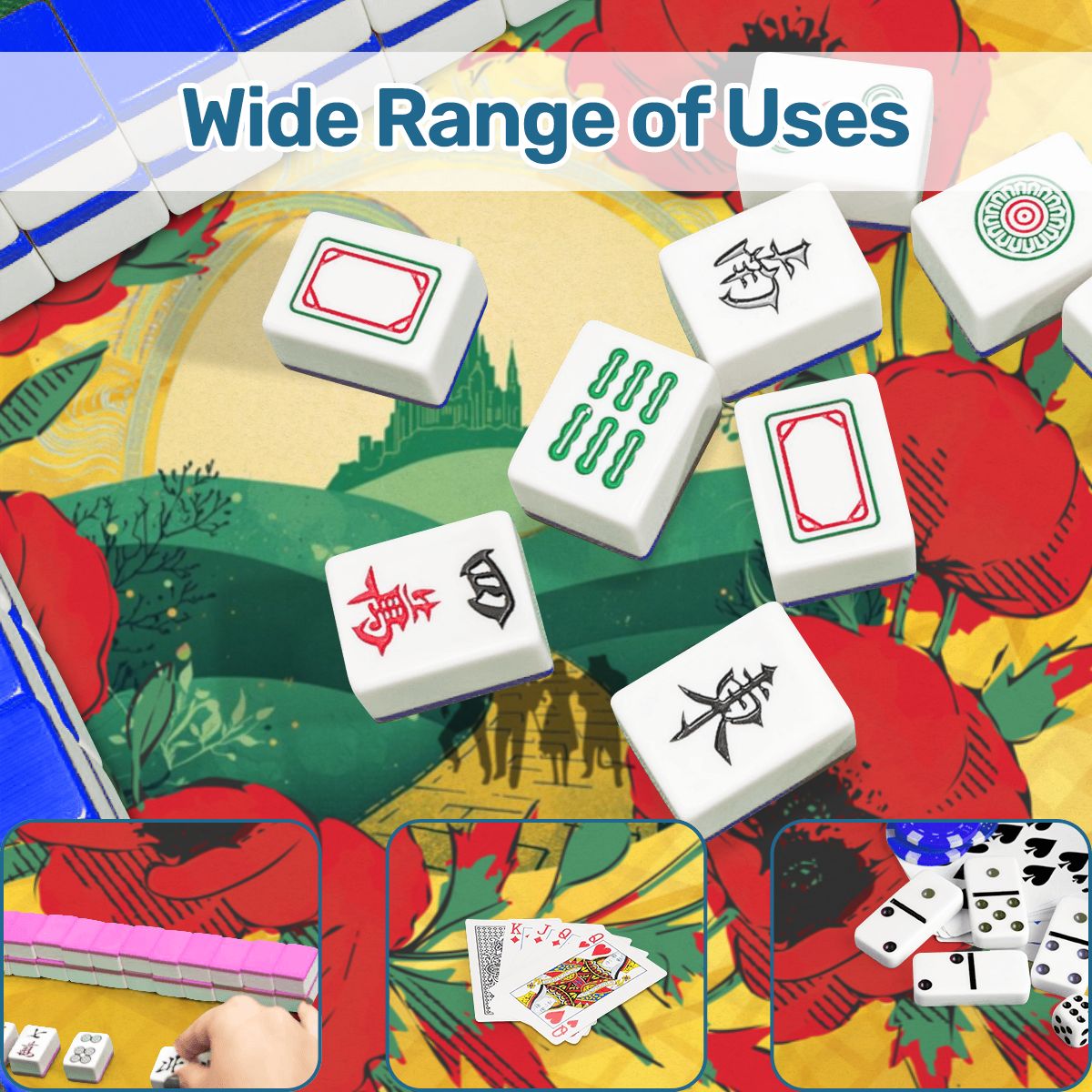 Mini Mahjong Mat Follow The Yellow Brick Road Oz Mat