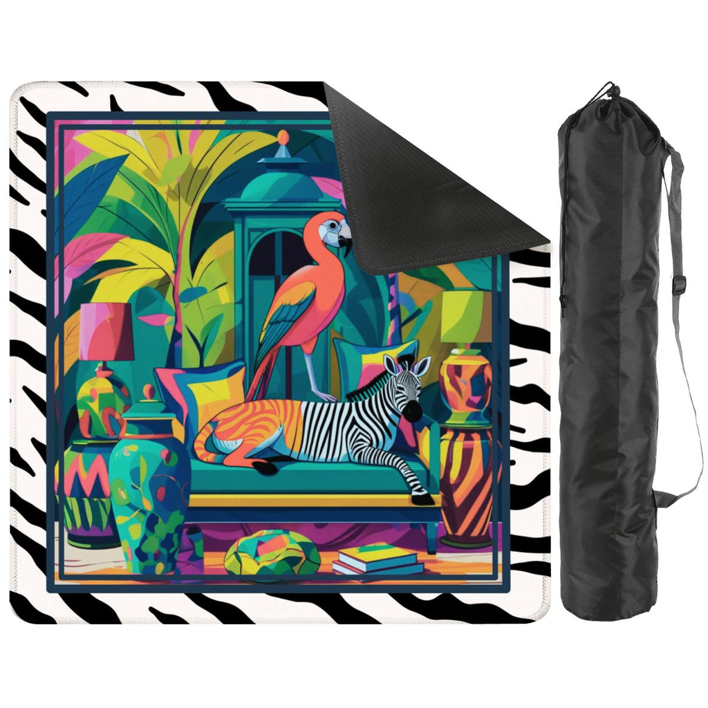 Wild Thang Animal Safari Mahjong Mat