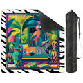 Wild Thang Animal Safari Mahjong Mat