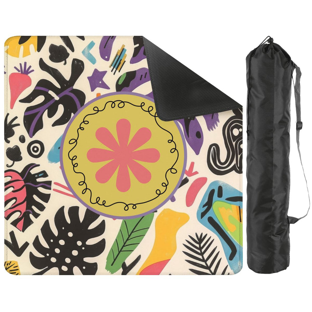 Mahjong Mat Boho Doodle And Dads Tropical Play