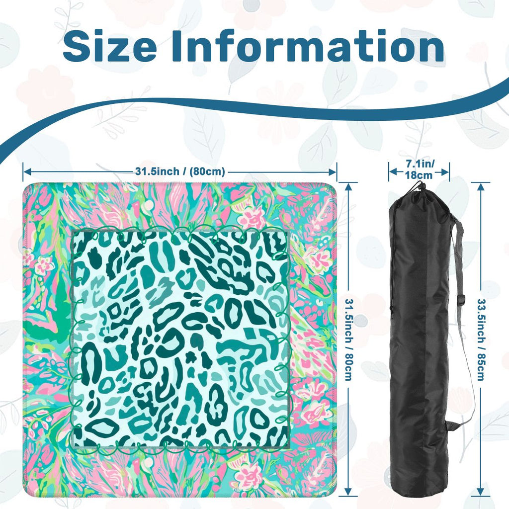 Preppy Pastel Cotton Candy Wild Thing Mahjong Mat