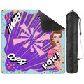 Purple Pop Art Mahjong Mat