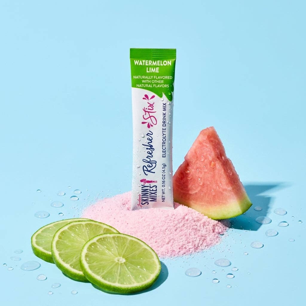 Jordan's Skinny Mixes - Refresher Stix 16 ct - Watermelon Lime