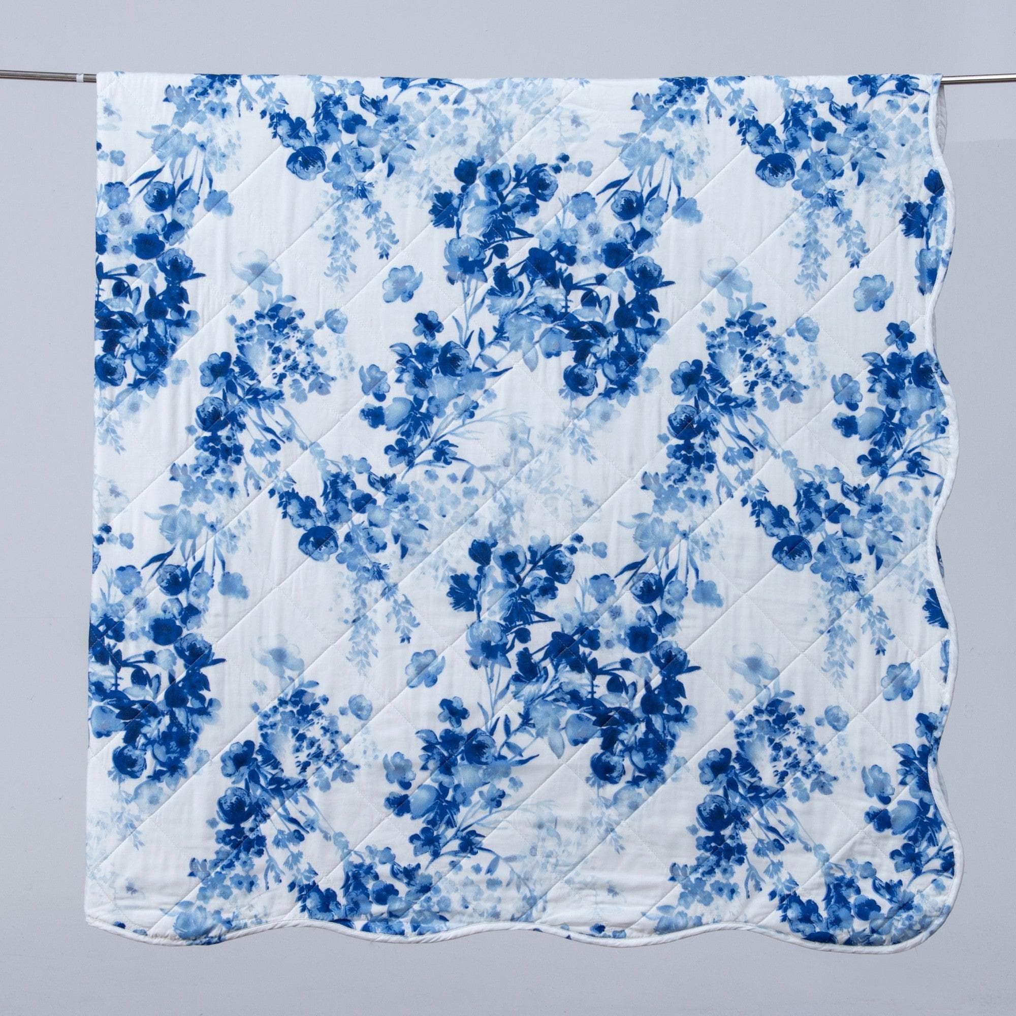 Watercolor Leaves 3 Piece Quilt Set - Jacqueline Collection