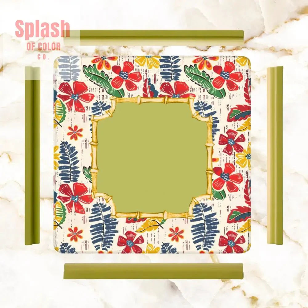 Heirloom Vintage Floral Preppy, Heritage Collection Mahjong Mat