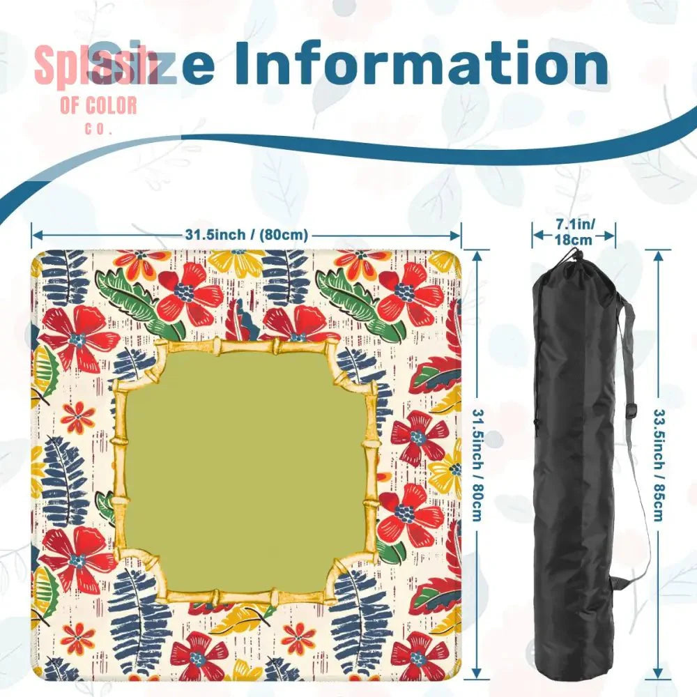 Heirloom Vintage Floral Preppy, Heritage Collection Mahjong Mat