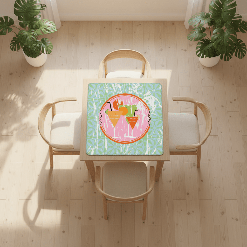 Modern Mixology Mahjong Mat