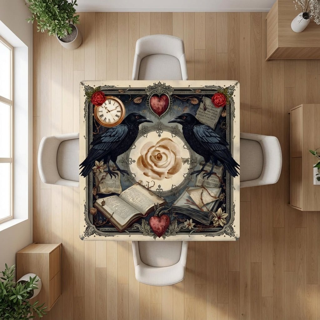 Edgar Allen Poe Enchanted Mahjong Mat