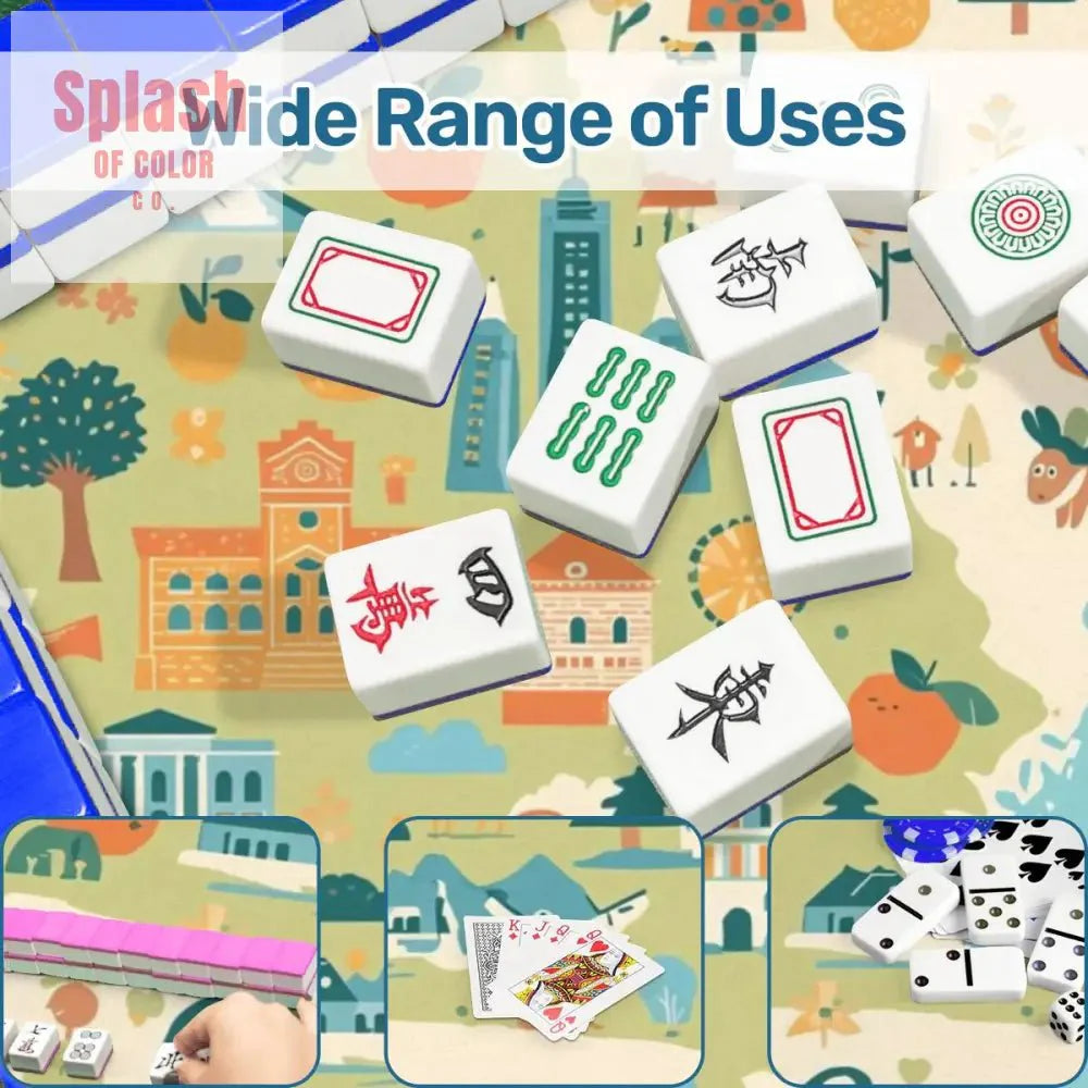 Georgia On My Mind, Splash Of Whimsy Mahjong Mat
