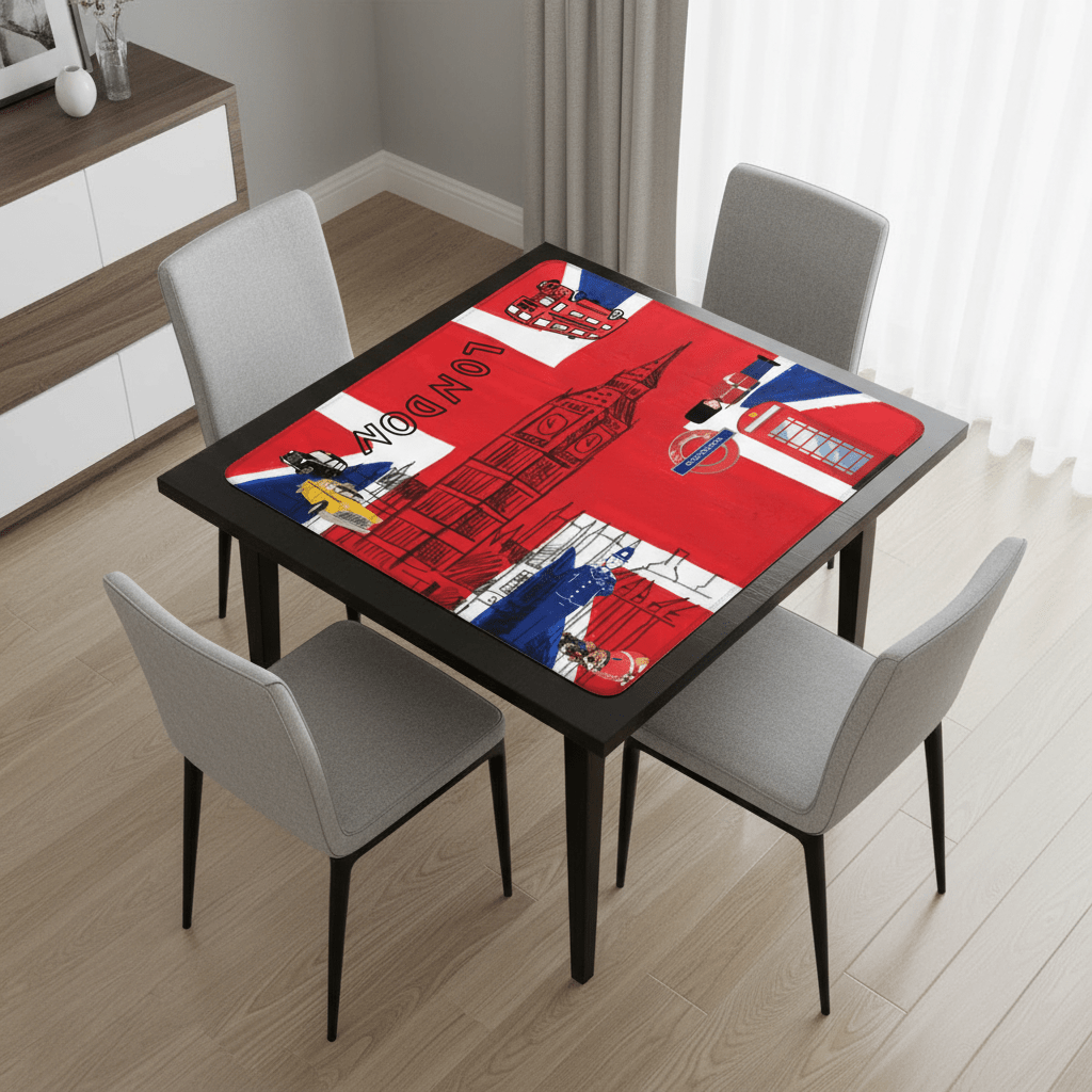 Station To Station London British Mahjong Mat