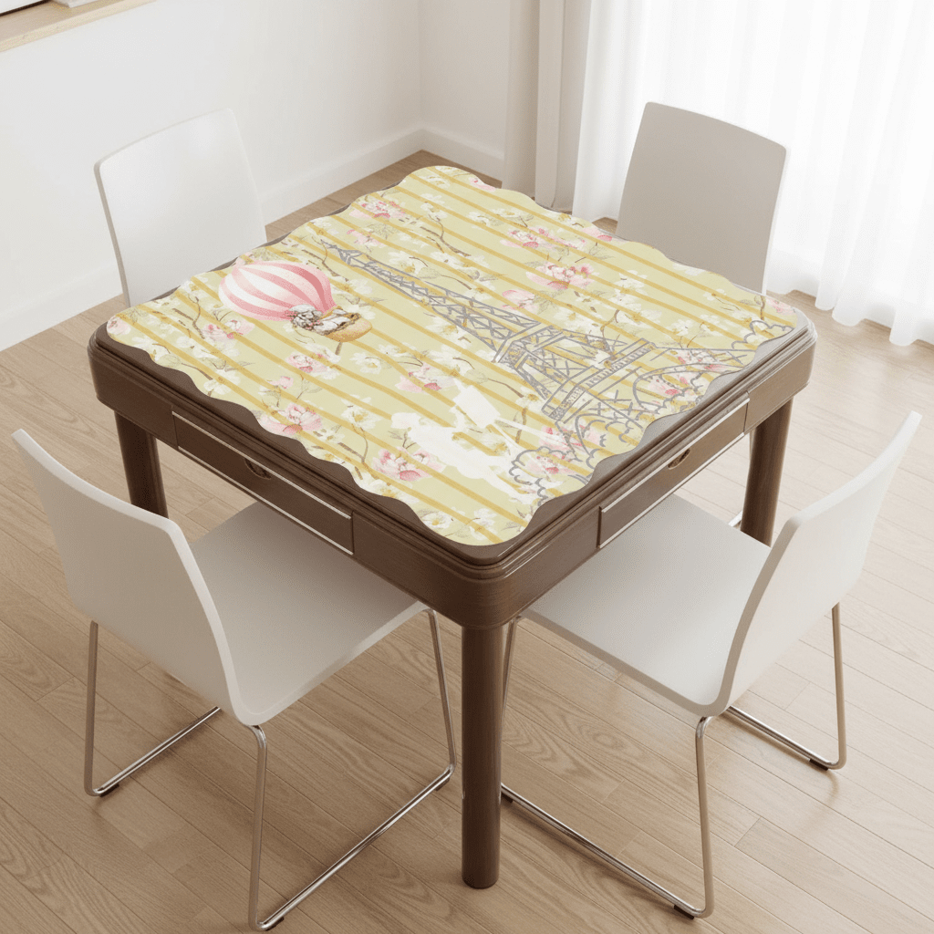 The French Connection Scalloped Mahjong Mat